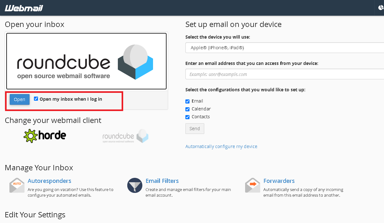 HOW TO ACCESS EMAIL VIA WEBMAIL