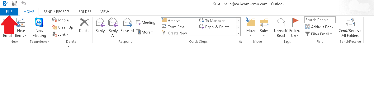 How to create email Signature through MS Outlook