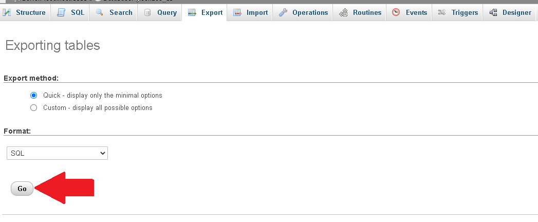 How to Export Your Database from the cPanel