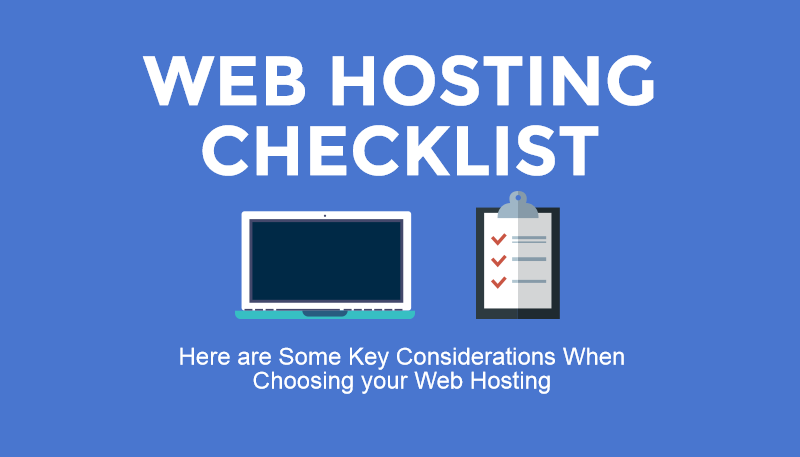 Web Hosting Package Checklist in Kenya