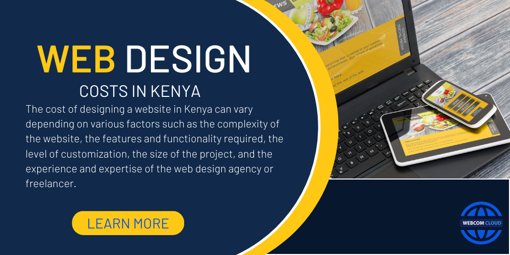 How much does it cost to design a website in kenya?